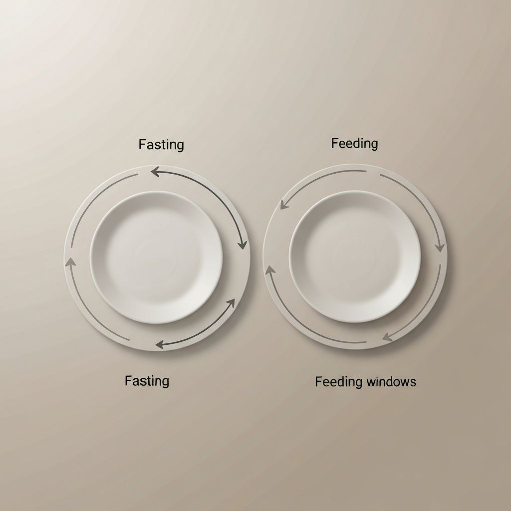 24-hour fasting-feeding cycle representation